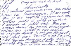 VINTAGE POSTCARD Happy Birthday Flowers