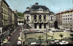 MODERN CARD Lyon Places And Theater Of Celestins