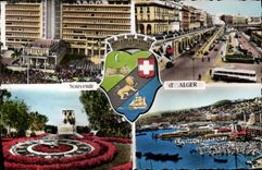 POSTAL MODERNA para recordar del león de Argel