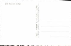 CPM Souvenir d'Alger