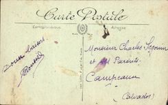 VINTAGE POSTCARD Mesnil Valley the Ravine and the Talbot Tower