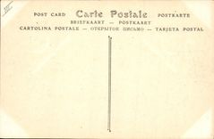 VINTAGE POSTCARD Warship Catastrophe of Freedom reversal of the hull