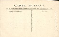 VINTAGE POSTCARD Warship Catastrophe of Iena Places of weapons Religious ceremony