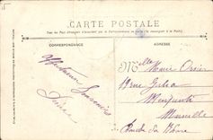 VINTAGE POSTCARD Warship Catastrophe of the armor Freedom Rescue operations