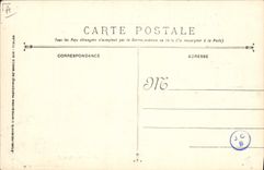 VINTAGE POSTCARD Warship Catastrophe of the armor Freedom