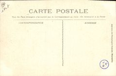 VINTAGE POSTCARD Warship Catastrophe of the Iena armor Left postponed Iena