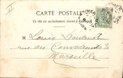 CPA Bateau de guerre Toulon Couronne Le lavage du pont