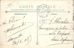 VINTAGE POSTCARD Warship Ullmo after the degradation given to the gendarmerie is renewed with the prison