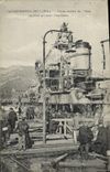 VINTAGE POSTCARD Warship Catastrophe of Iena