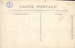 CPA Bateau de guerre Catastrophe du Iena 