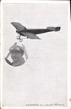 VINTAGE POSTCARD Plane Weymann Aviation on Nieuport monoplane
