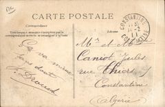 VINTAGE POSTCARD Plane Aviation Bleriot XII in full flight