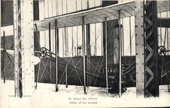 CPA Avion Aviation Essais des helices Wilbur Wright 