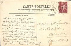 Aviación del plano de la POSTAL de la VENDIMIA el expediente de Paulhan