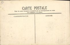 VINTAGE POSTCARD Plane Aviation Castle on Tellier monoplane