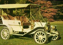 CPm Car 1910 Buick model 10 Toy Barrel Henry Austin Clark Jr Collection Long Island Car museum