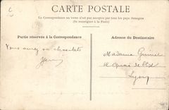 CPA Automobile Girardot sur sa 100 chevaux Charron Girardot et Voigt 