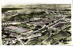 CPA Automobile Usines de Sochaux Centre de production 