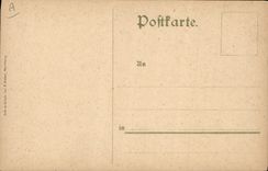 VINTAGE POSTCARD Illustrateur Backertaufe wegen zu kleinen Embroider