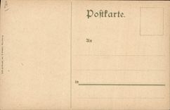 VINTAGE POSTCARD Illustrator Flute