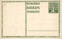 CPA Illustrateur Baviere Bayern 1821 1911 Ange 