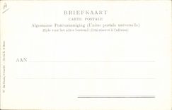 VINTAGE POSTCARD Illustrateur Fishes Sinning Scheveningen Bateau