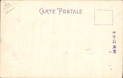 VINTAGE POSTCARD Japanese Japan Men Folklore