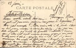 CPA Avion Aviation Zeppelin Dirigeable Ville de Paris rentrant dans son garage