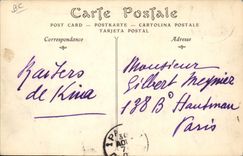 CPA Avion Aviation Zeppelin Dirigeable Republique a l'appareillage