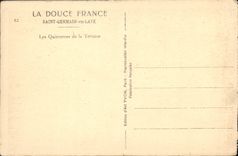 CPA La Douce France Saint Germain En Laye Les Quinconces de la terrasse