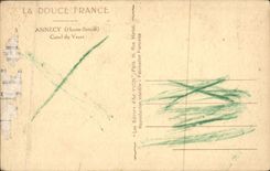 CPA La Douce France Annecy Canal Du Vasse