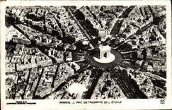 CPA Paris L'Arc De Triomphe De L Etoile