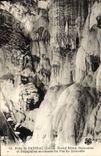 CPA Puits De Padirac Grand Dome Stalactites et stalagmites au dessus du pas du crocodile