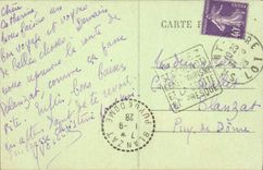 CPA Puits De Padirac Grand Dome Stalactites et stalagmites au dessus du pas du crocodile