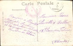 Camino de la POSTAL de la VENDIMIA de la cornisa grande el collar D Eze y Fort de Drette