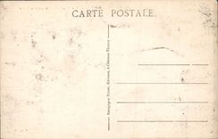 VINTAGE POSTCARD Castle De Pomponne Cascades And the Mirror