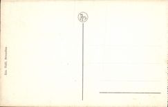 VINTAGE POSTCARD Mons the barracks of the hunters has Militaria horse