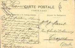 VINTAGE POSTCARD Turned the belfry