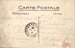 VINTAGE POSTCARD Surroundings of Royan Talmon the church and the Headland