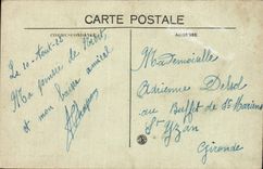 VINTAGE POSTCARD Niort the High City Seen Of the Low Sandman