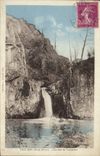 VINTAGE POSTCARD Thouars Cascades Of Apple trees