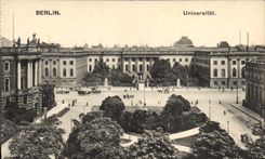 VINTAGE POSTCARD Berlin Universitat
