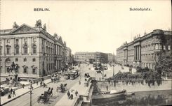 VINTAGE POSTCARD Berlin Schlobplatz