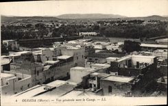 CPA Oudjda Vue Generale Vers La Camp
