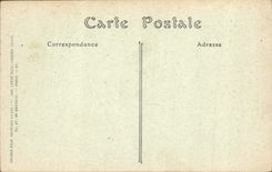 POSTAL Courville de la VENDIMIA el ayuntamiento