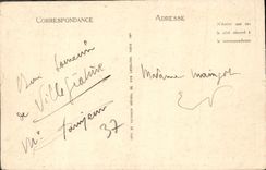 CPA Loches Le Donjon Tour d'enceinte et ancienne porte d'entree