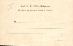 VINTAGE POSTCARD Bateau Exercises of signals has edge of the Saint Louis