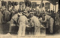 CPA Bateau Lorient 3eme depot Lavoir des apprentis fusiliers 