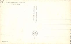 MODERN CARD Boat Overall picture Frenchwoman