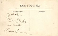 CPA Bateau Funerailles des victimes de la terrible Catastrophe du Liberte Monseigneur l'eveque de Frejus et les premiere